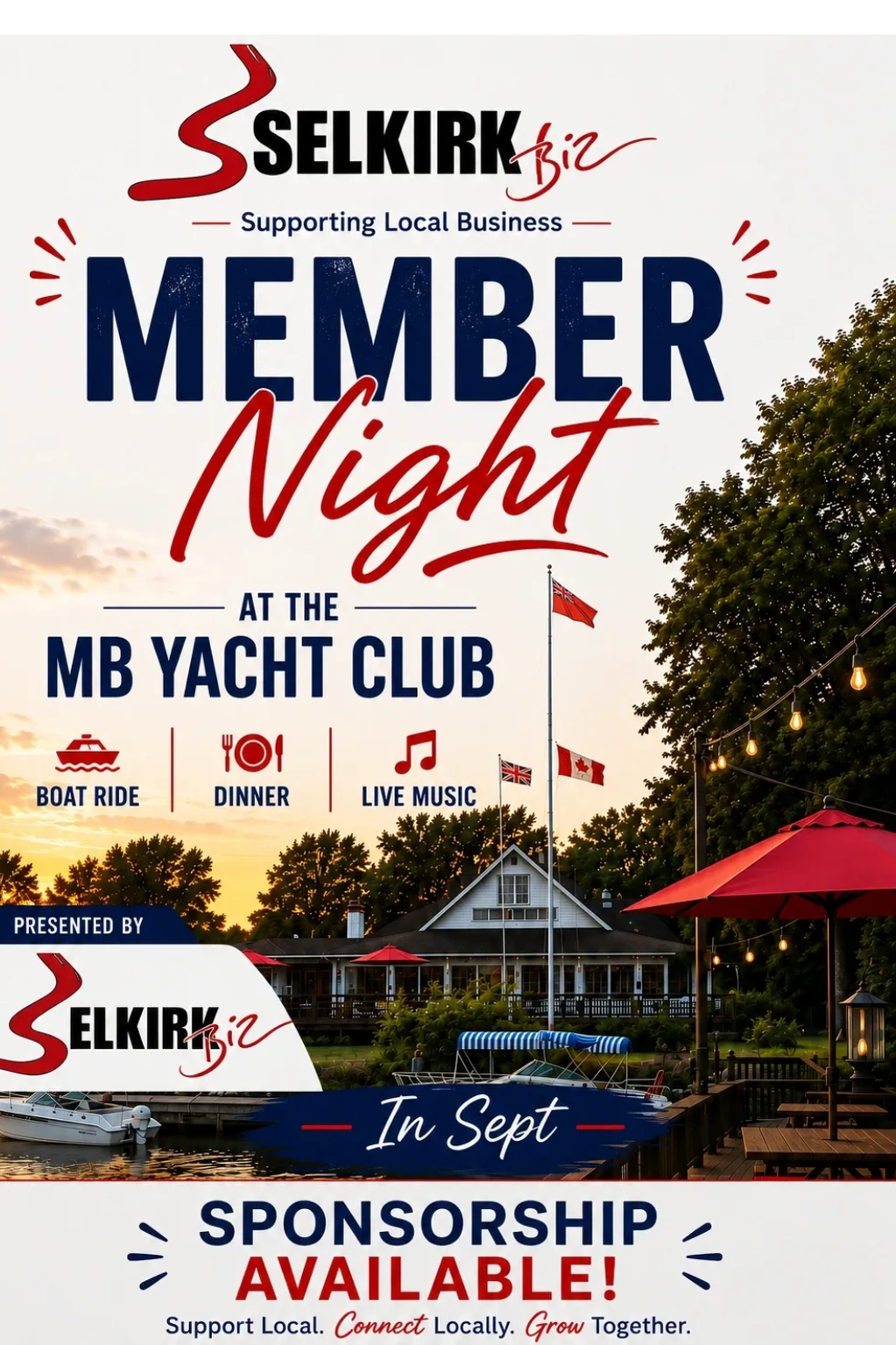 🎟️ Tickets will be going on sale soon!
Reserve your spot email, :info@selkirkbiz.ca