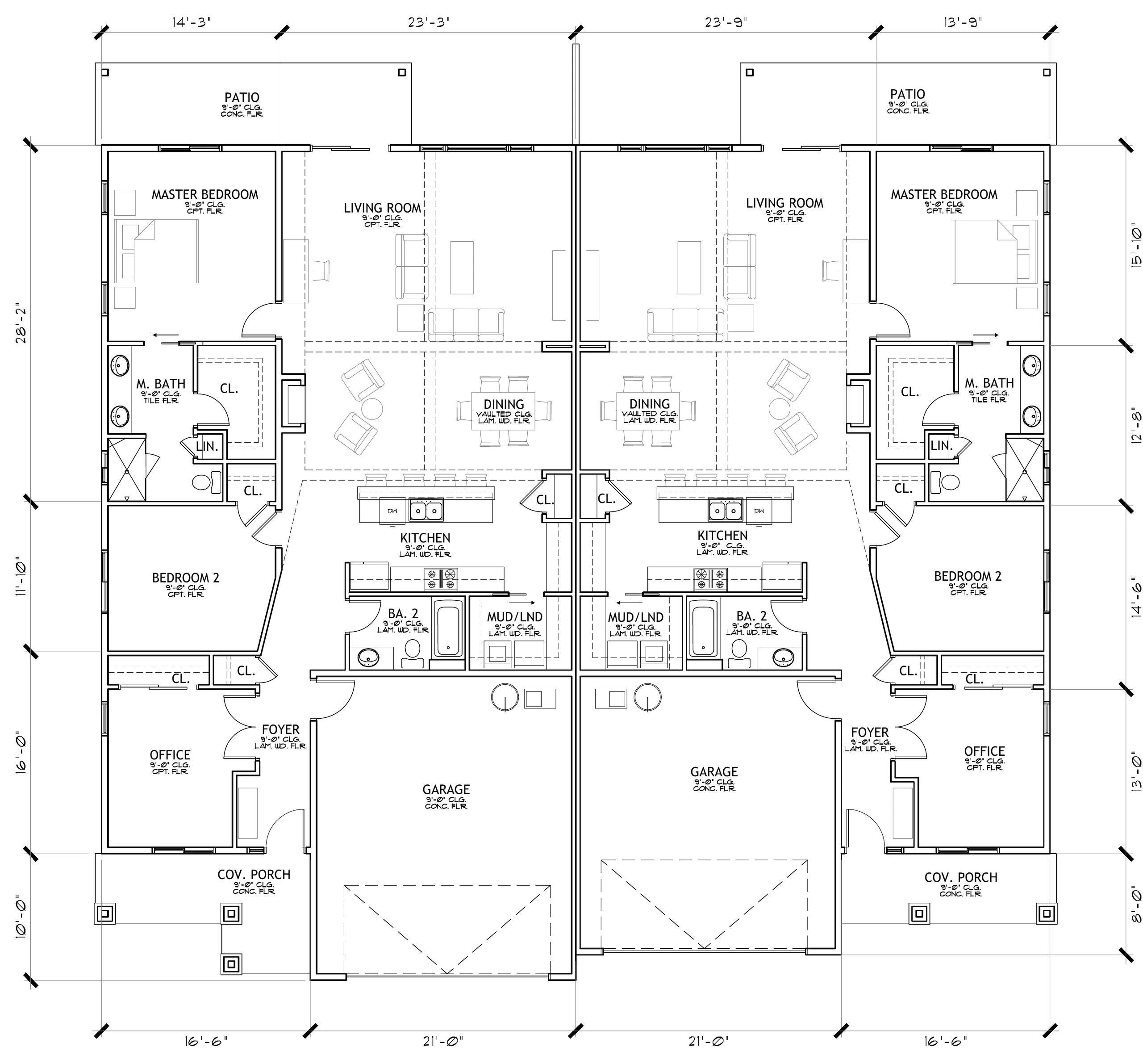 Perfect for entertaining and active adults, the Malina floorplan in our 55+ community Delcardo.