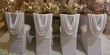 Ruched Banquet Chair Covers vs Spandex Banquet Chair Covers
