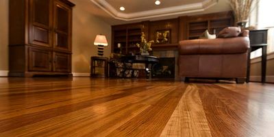 Real wood flooring