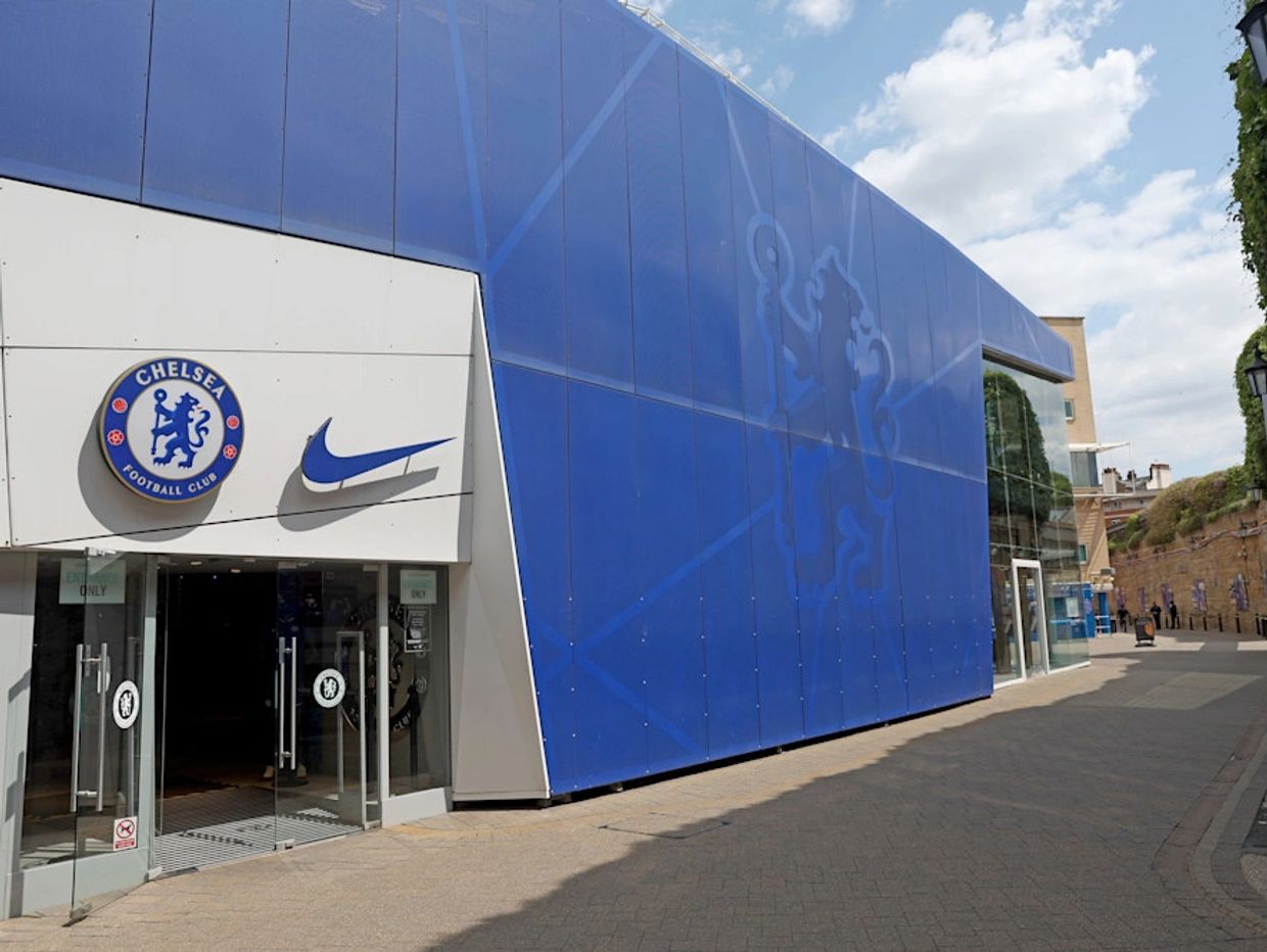 The outside of the Chelsea Megastore and the Shed Wall.