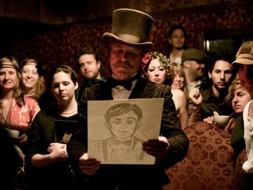 Magistrate Hulon Capchaw played by Lord Kat in "Speakeasy Dollhouse: The Bloody Beginning"