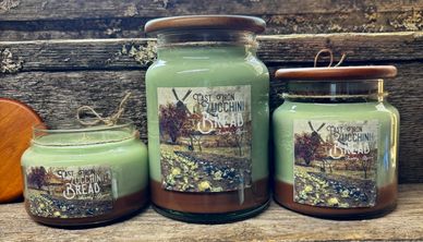 Sweet Zucchini Candles | Scottys Queen Kalispell Montana USA