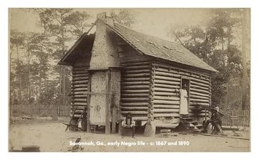 Savannah, Ga., early Negro life - c: 1867 and 1890