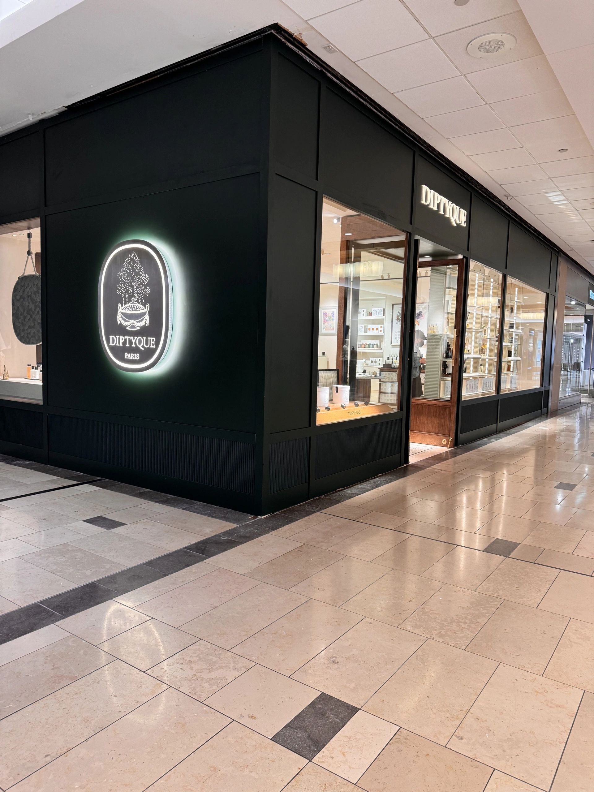 Custom wood panel installation for commercial space in Vancouver, BC, Canada