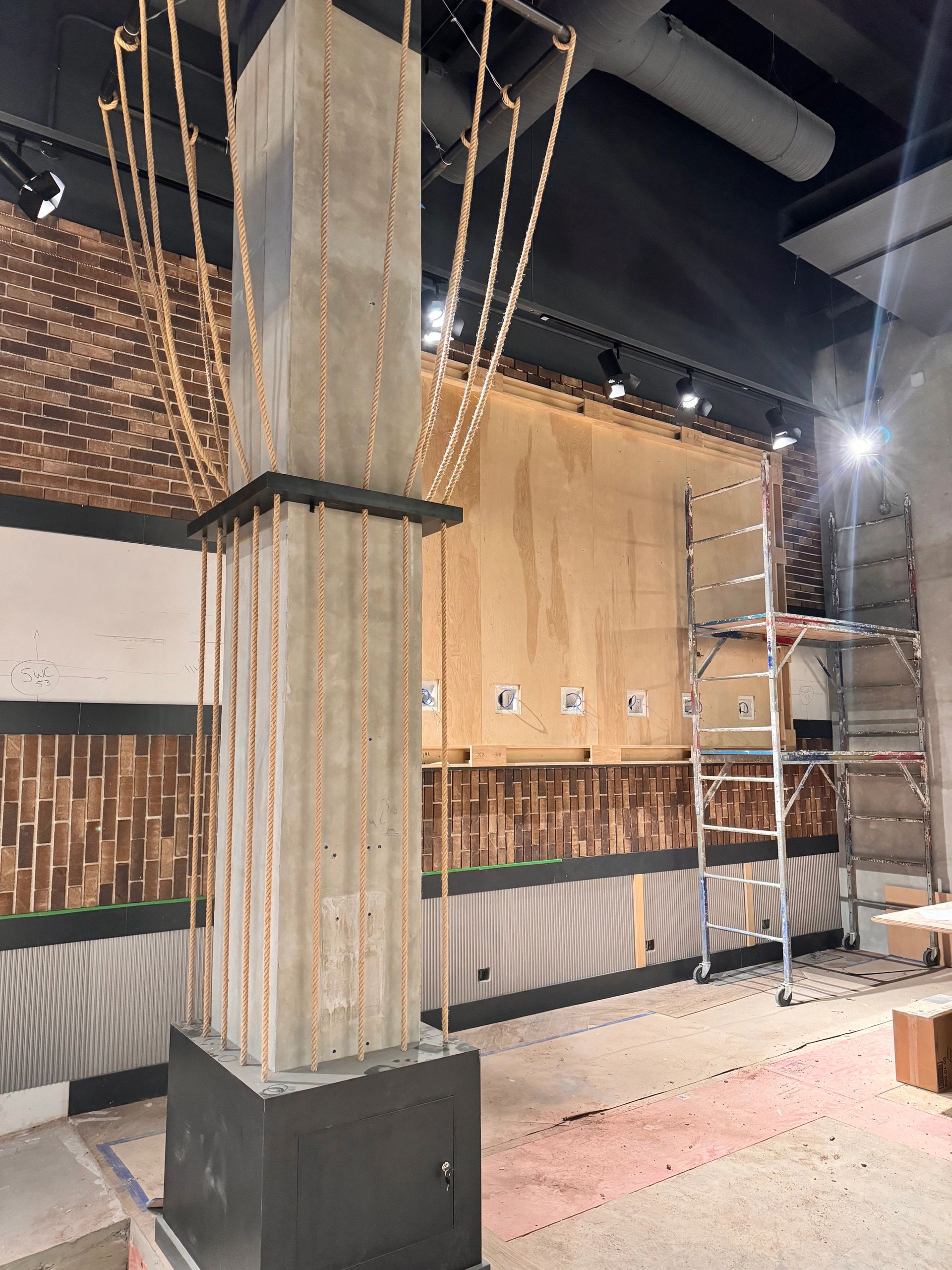 Custom millwork installation for retail space in Vancouver, BC, Canada. MIllwork Vancouver