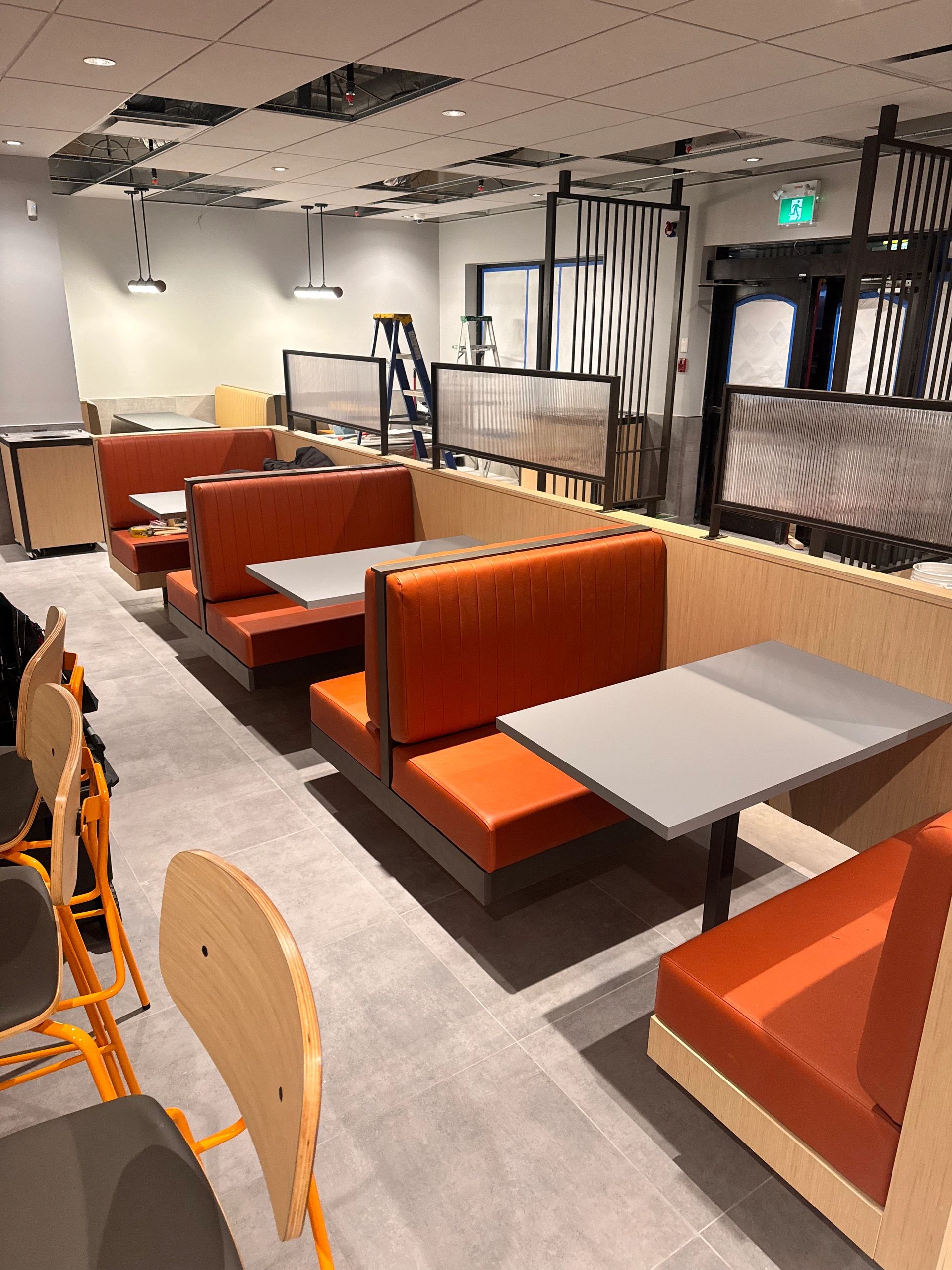 Architectural millwork installation for modern interior in Vancouver