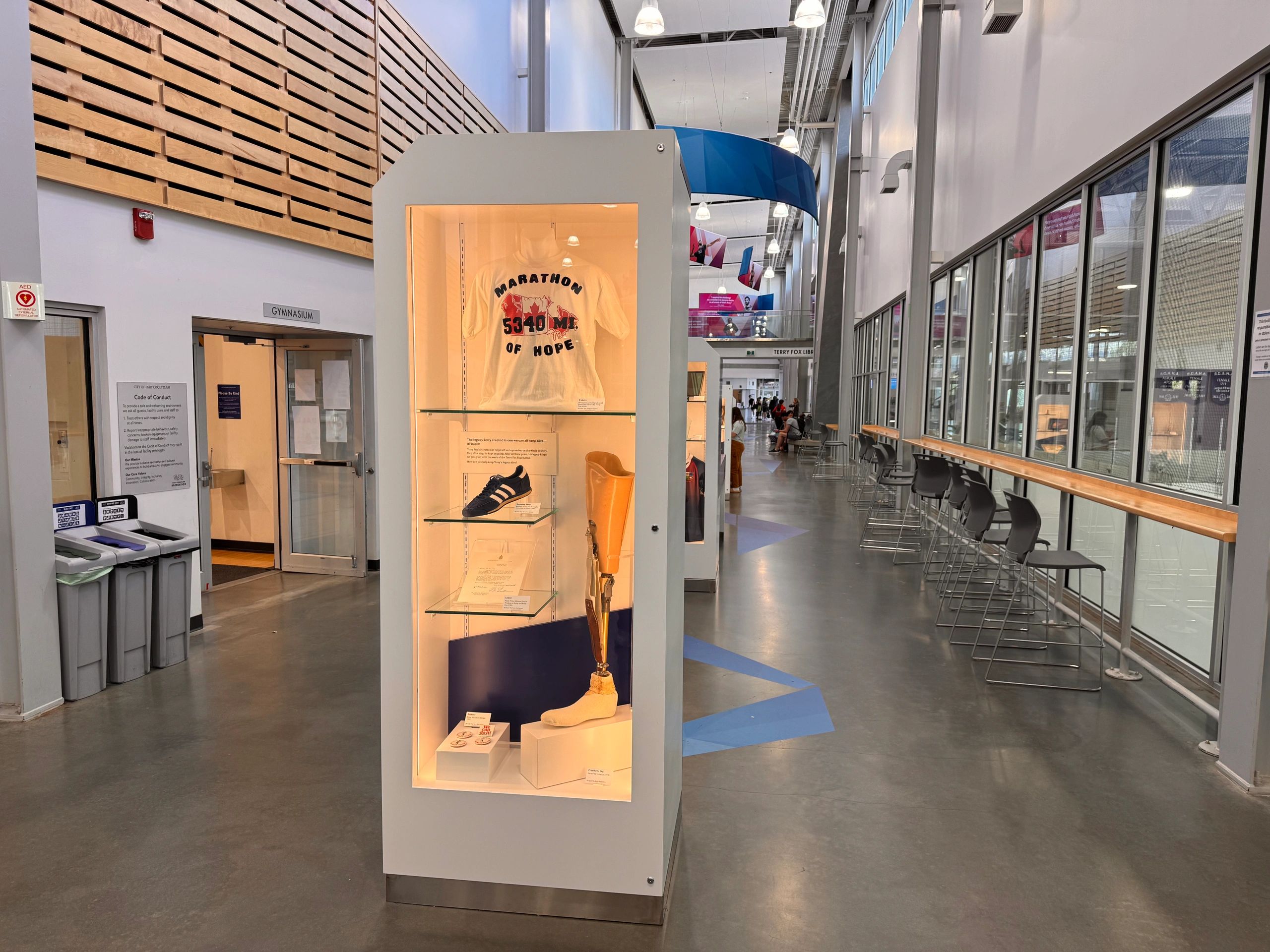 Custom architectural woodwork installation in Vancouver, BC.