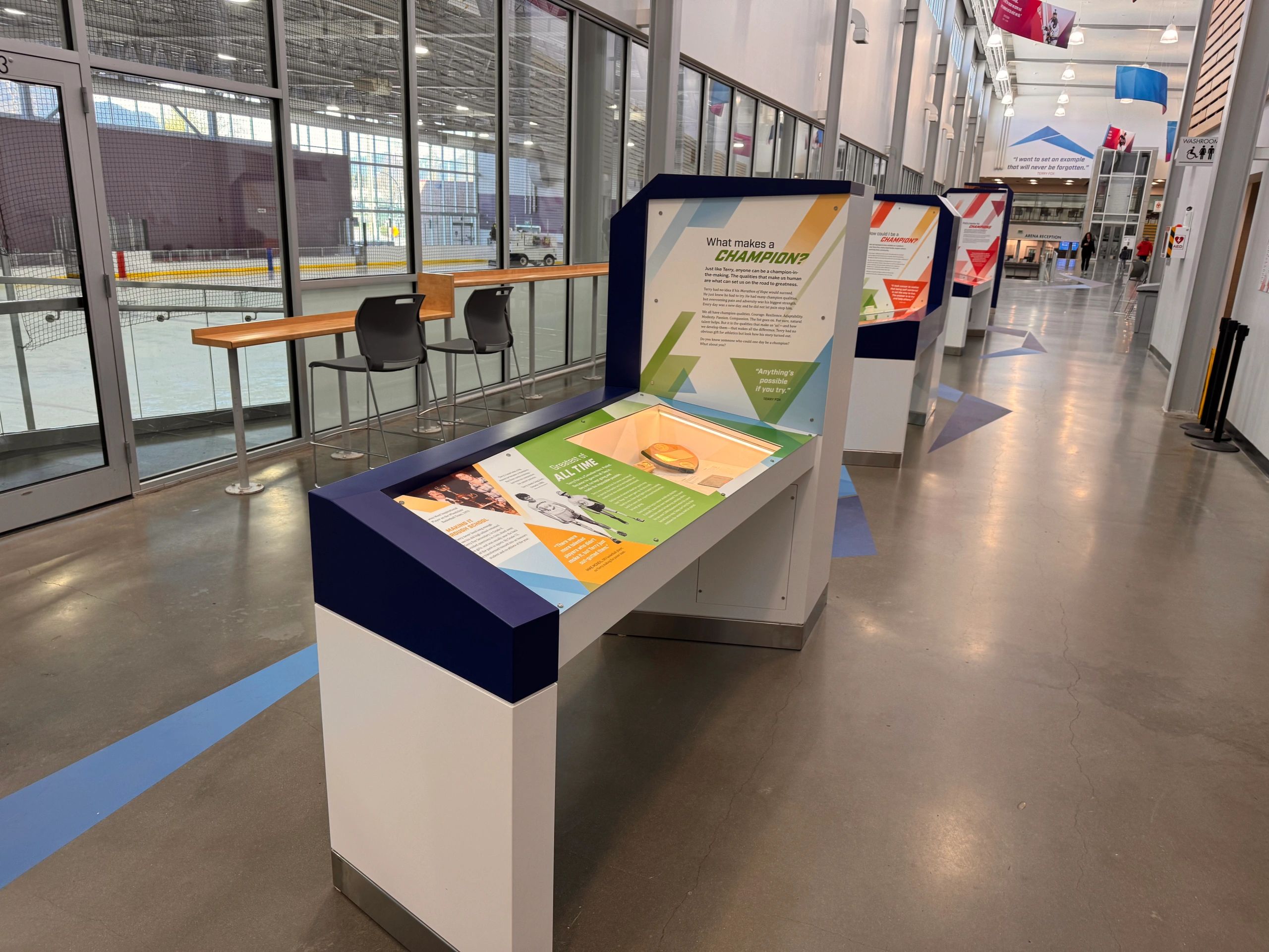 Custom casework and millwork installation for retail space in Vancouver, BC.