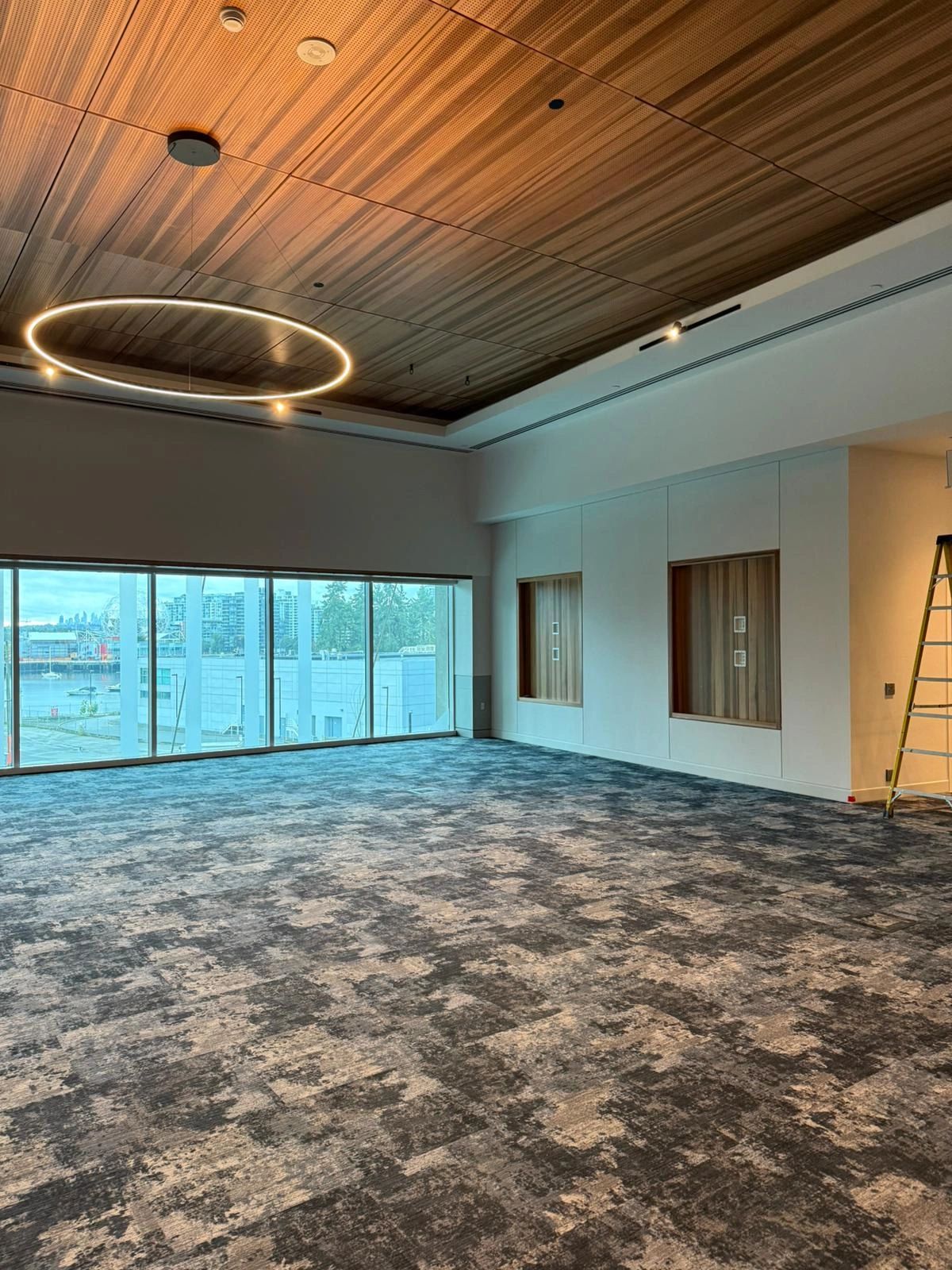 High-quality millwork installation for commercial interiors in Vancouver, BC, Canada. 