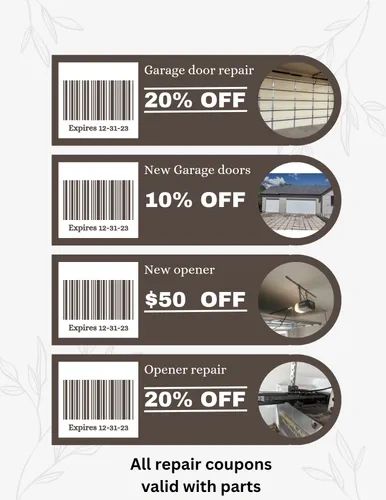 garage door repair company coupons