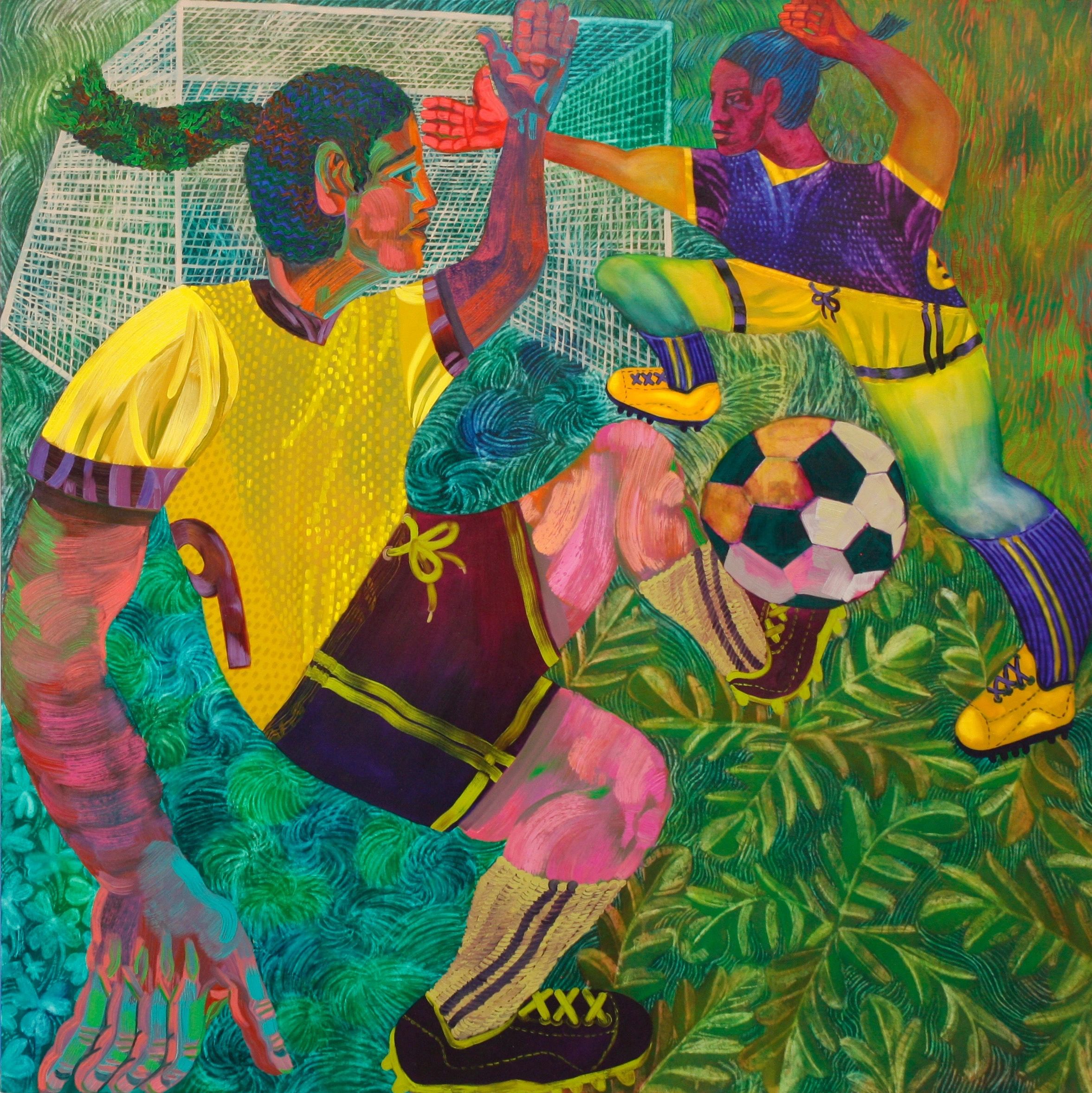 Soccer
50x50”
Oil on Canvas, 2015