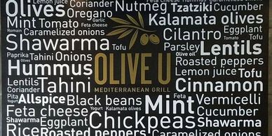 Restaurant Equipment - Olive U Mediterranean Grill