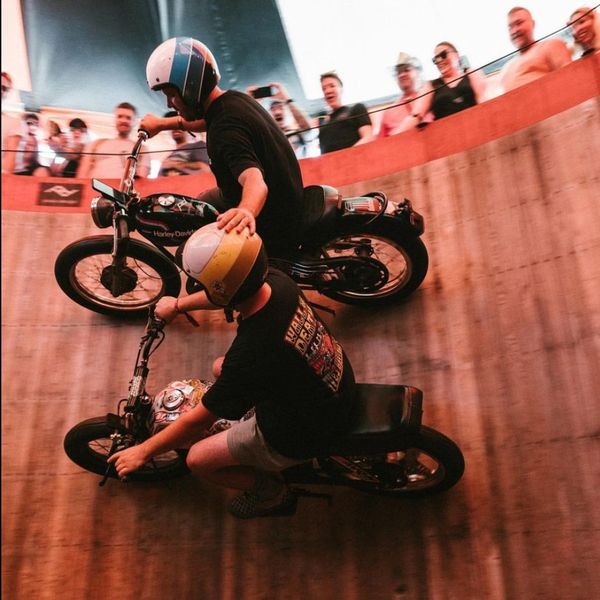 Wall of death, Ives brothers, Florida,  Georgia , stunt riders 