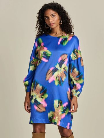 Pom Amsterdam Satin Butterfly Dress
