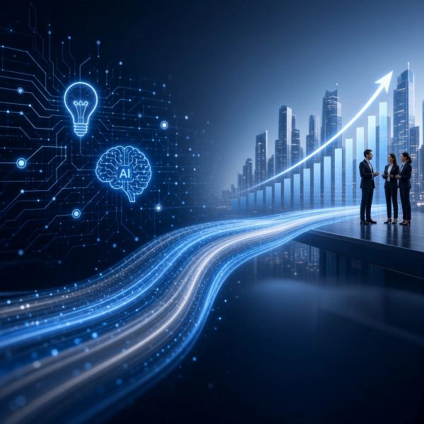 Business growth through AI and innovation.