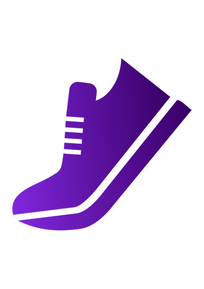 A sneaker for running 