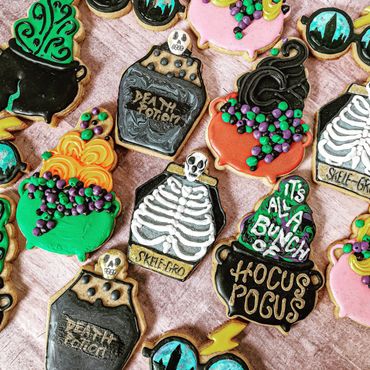 Hocus Pocus Halloween Cookies