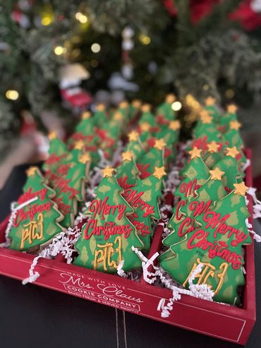 Christmas Tree Cookies