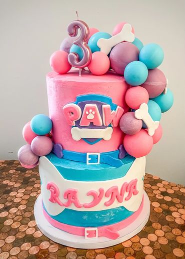 Paw Patrol Inspired Birthday Cake