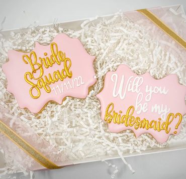 Bridesmaid Cookies!