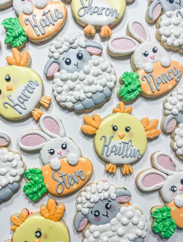 Easter Animals Cookies
