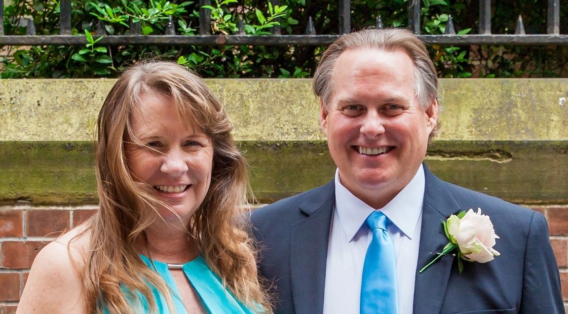 Ryan and Teri at Daughter's London Wedding