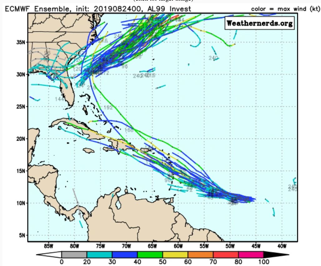 INVEST 98L and INVEST 99L