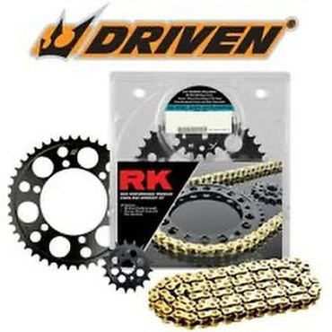 Driven chain and sprocket products for your sport bike, motorcycle