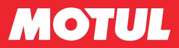 Motul logo with white text on a red background.