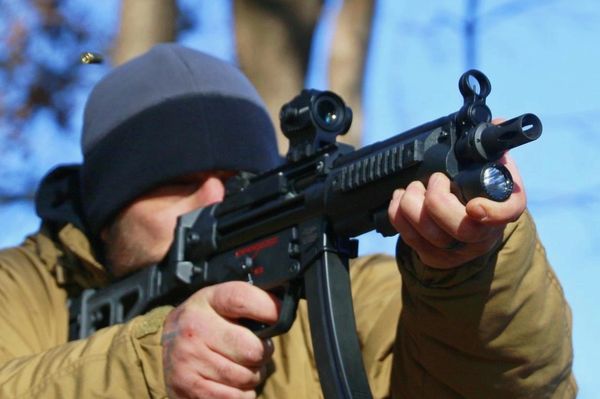 Marine shooting gun