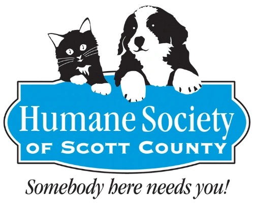 Humane Society of Scott County logo