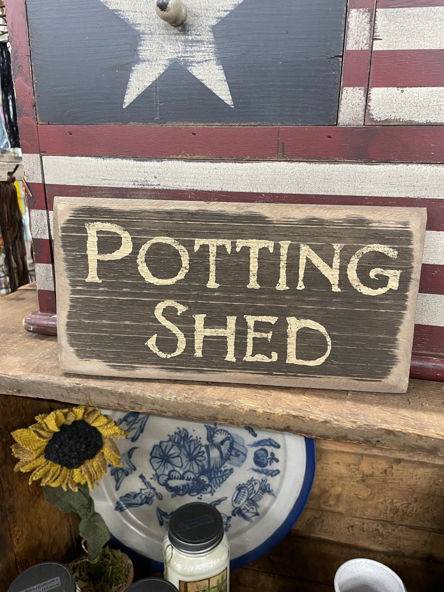 Podding Signs Potting Shed Sign