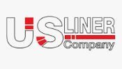 Logo of U-S Liner Company with red and gray design elements.