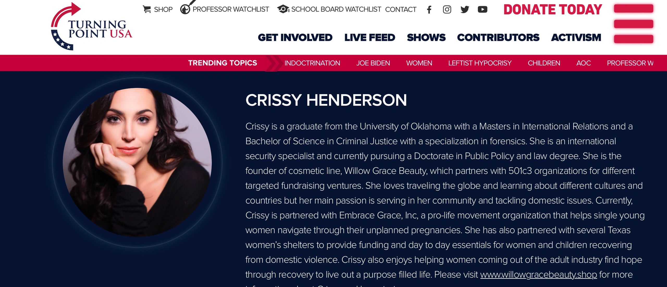 Chrissy Henderson
