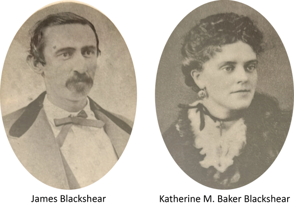 James and Katherine Blackshear, original owners of Beulah House