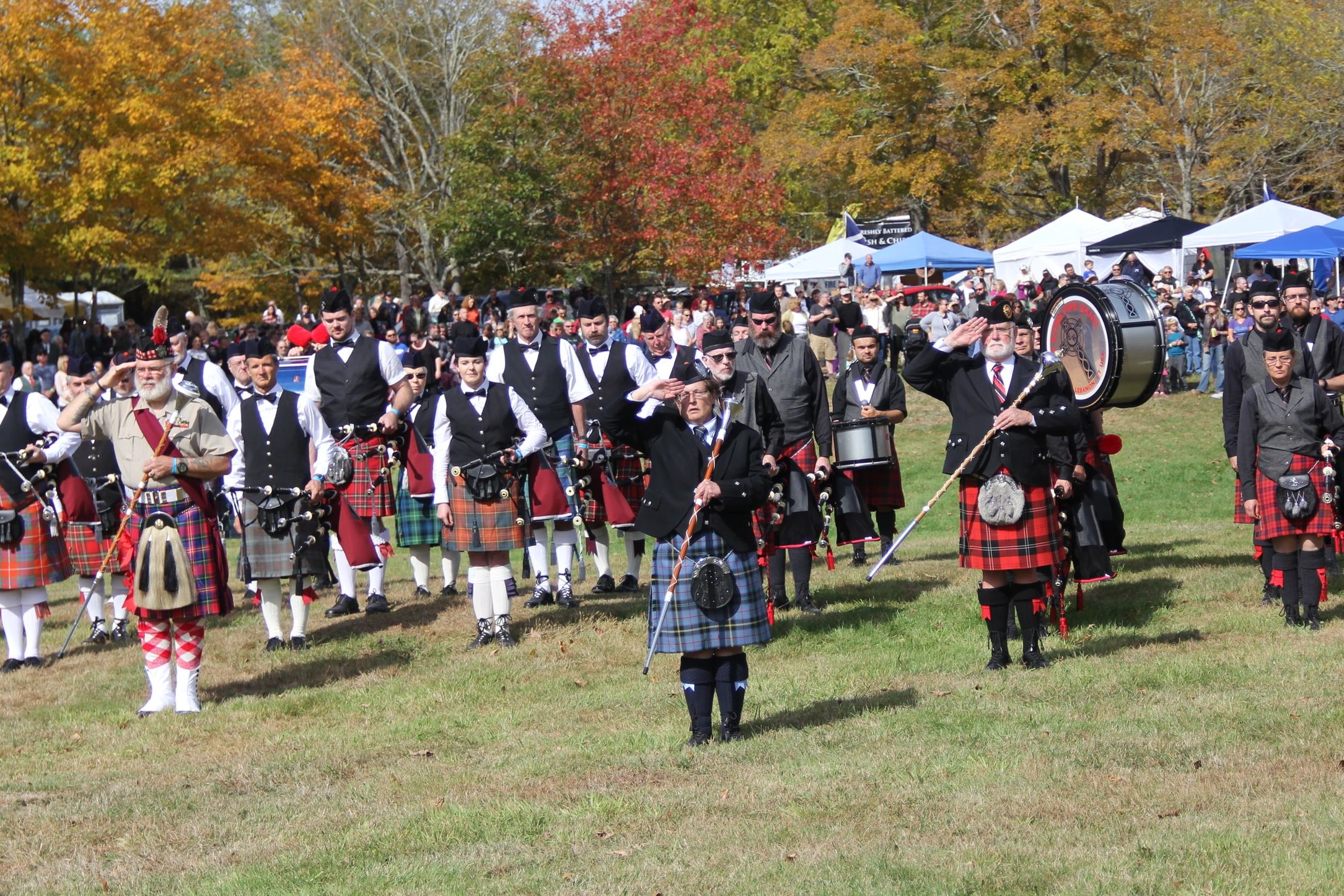 Scotch Highland Festival & Games, Event, Bagpipes