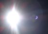 A photo of the 2017 Eclipse through a welding filter -  Not too bad....
