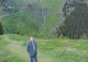 Me in Muerren, the vonAllmen mountains ..."Dion von den Allmen = Dion from the mountain dairy farm"  Appropriate pic, huh?