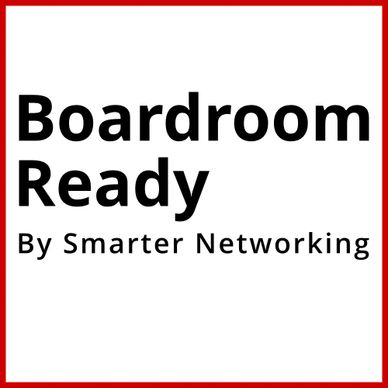 Logo for Boardroom Ready By Smarter Networking