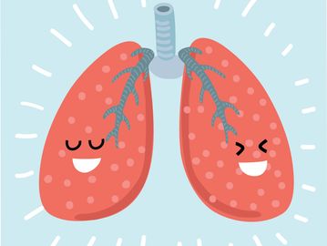 healthy happy lungs