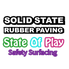 Solid State Rubber Paving