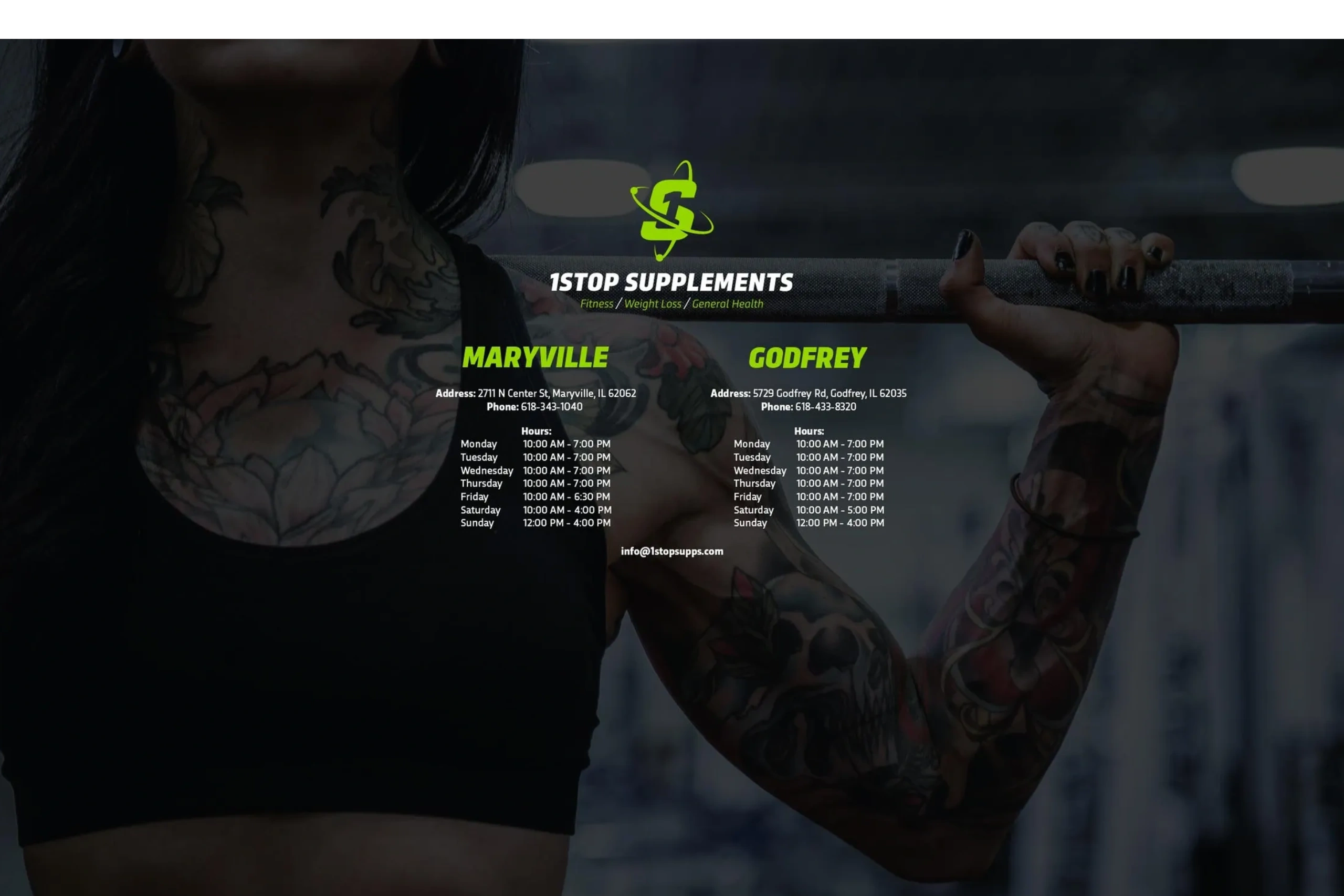1Stop Supplements Godfrey IL