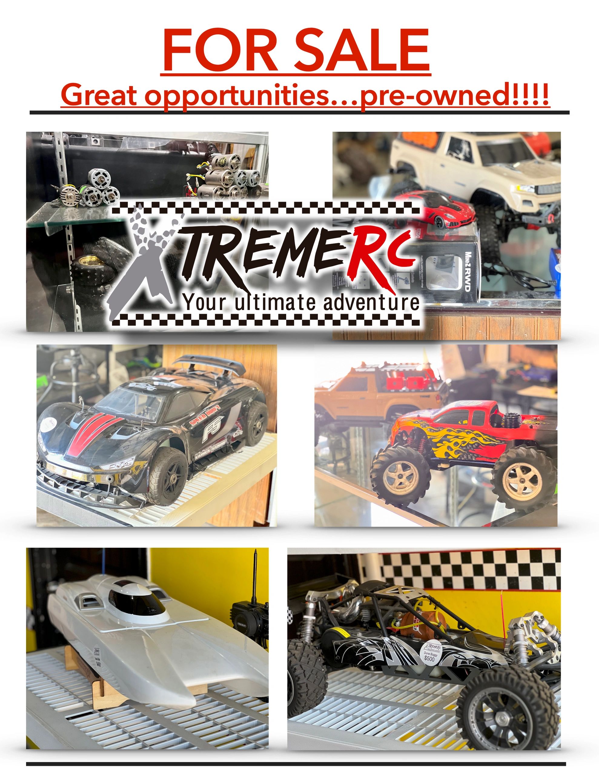 RC Hobby Shop, Race Tracks - X-Treme RC - Your ultimate RC adventure
