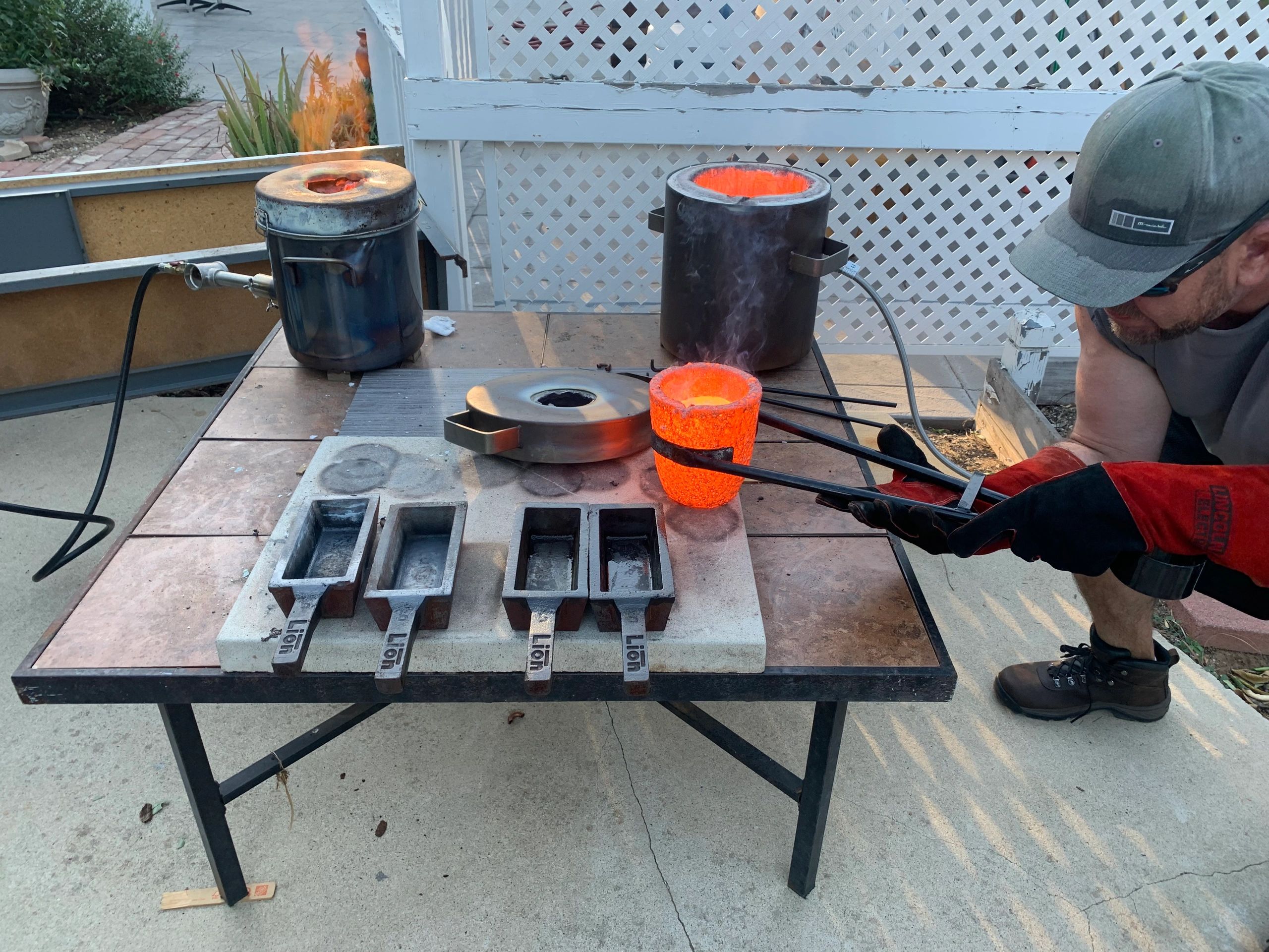 Melting Copper