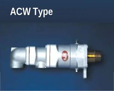 Industrial ACW Type mechanical component with metallic finish.