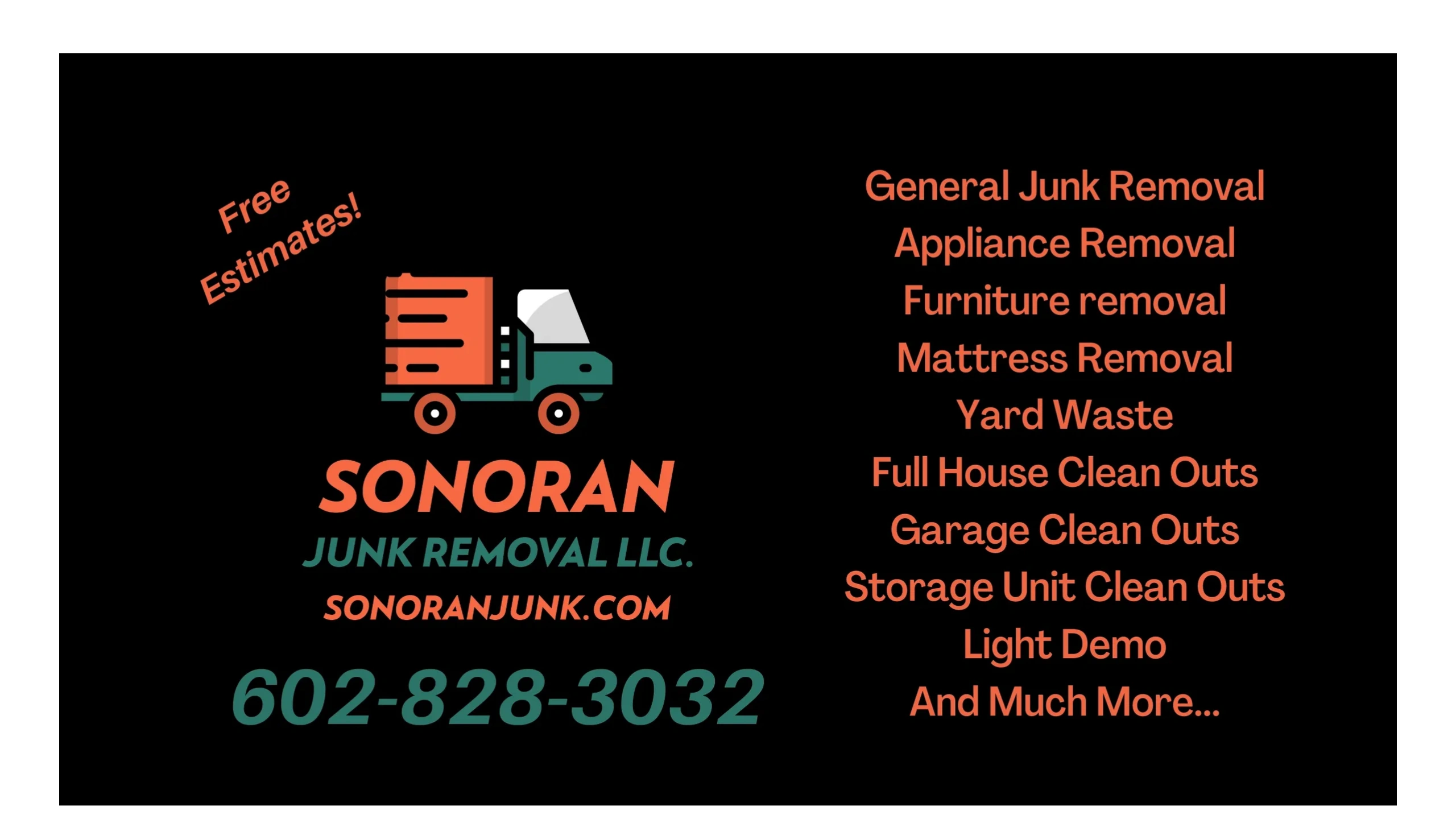 Sonoran junk removal junk removal contact