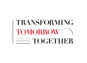 transforming tomorrow together event theme logo