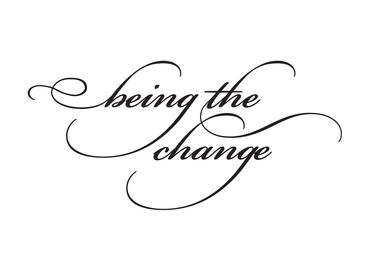 being the change event theme logo