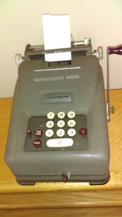 Adding Machine (not currently used)